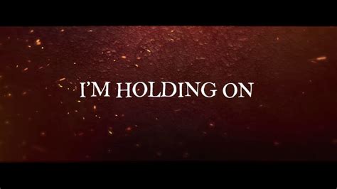 i'm holding on lyrics